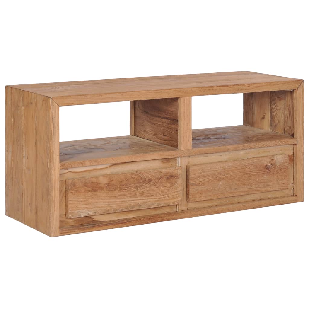 Vidaxl - Meuble TV 90x30x40 cm bois de teck solide - vidaXL - Imagen 2