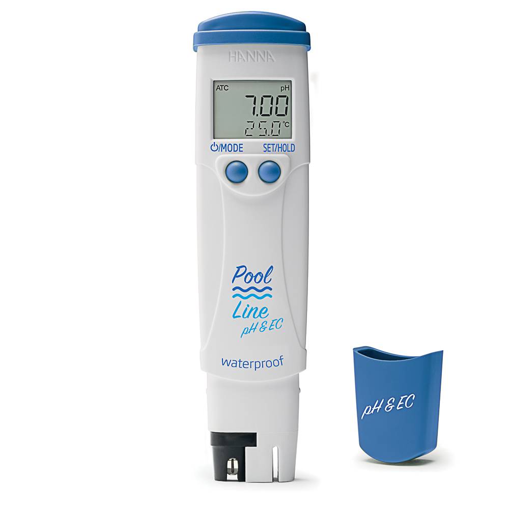 Testeur ph/ec/tds/°c étanche, 20,00 ms / 10,00 g/l HI981304 Hanna Instruments