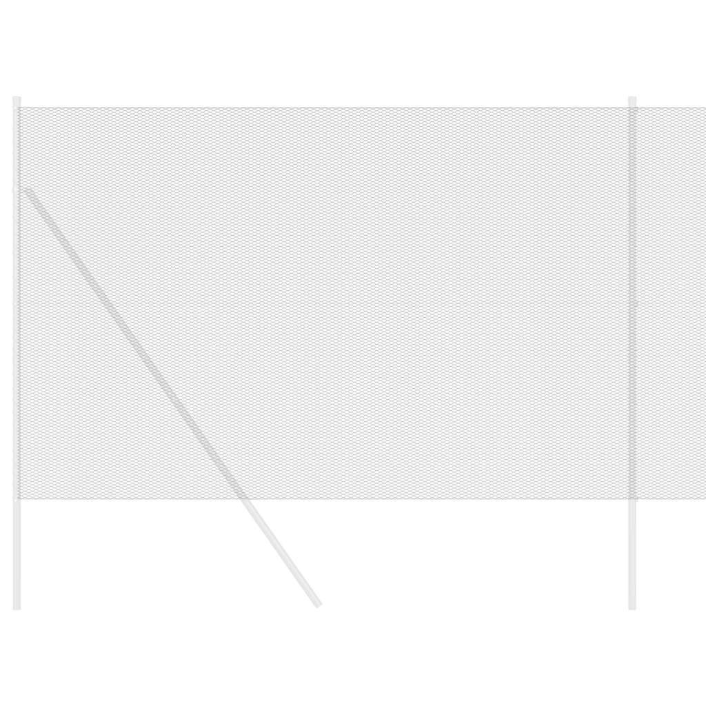 Clôture hexagonale PVC Gris 50 x 1,6 m, Poids :11.5kg - PANGIVO - Image 3
