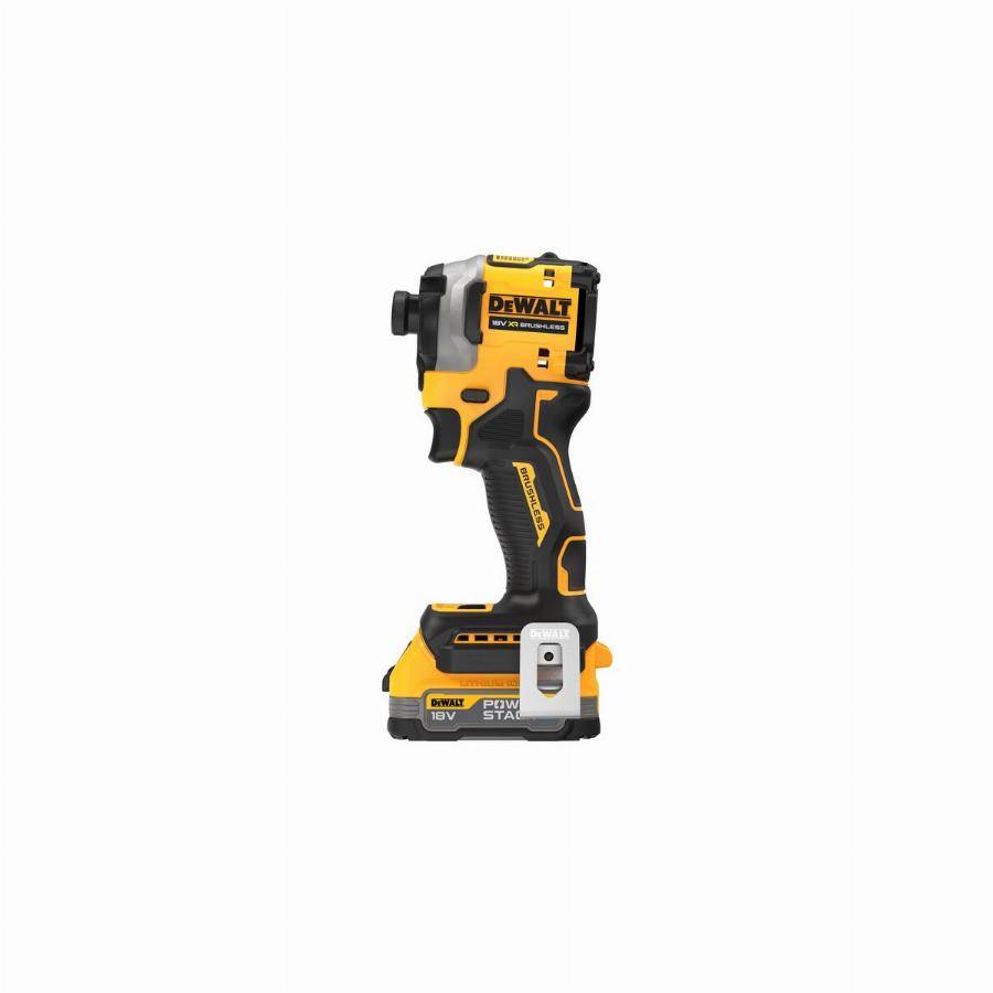 Pack perceuse visseuse à percussion + visseuse à chocs 18V - DEWALT avec 2 batteries 1,7Ah chargeur - TSTAK - DCK2050E2T-QW - Image 1