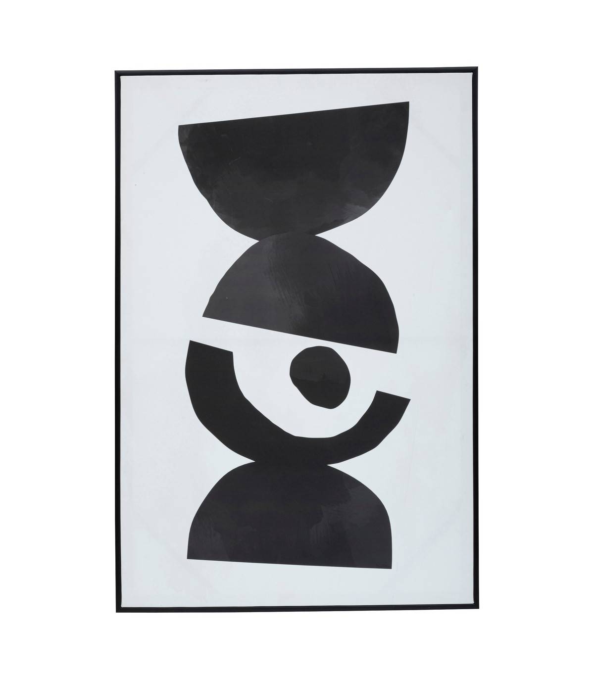 Atmosphera - Tableau Toile murale imprimée et encadrée Figure abstraite 60 x 90 cm - Imagen 1