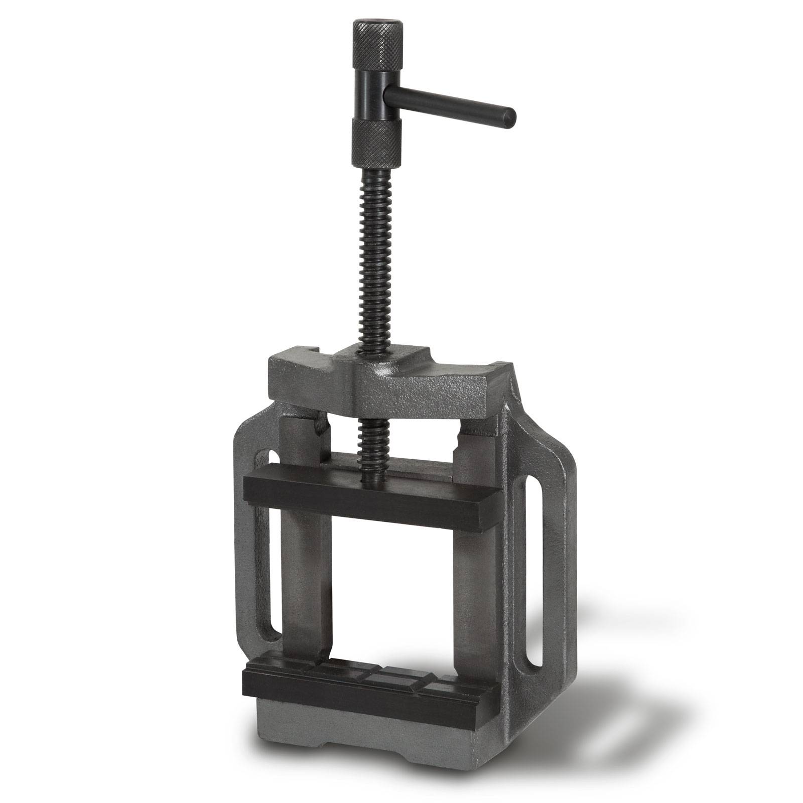 EBERTH Etau perceuse colonne en fonte grise et acier, Largeur des mâchoires 150mm, Largeur de serrage maximale 129mm - Imagen 1