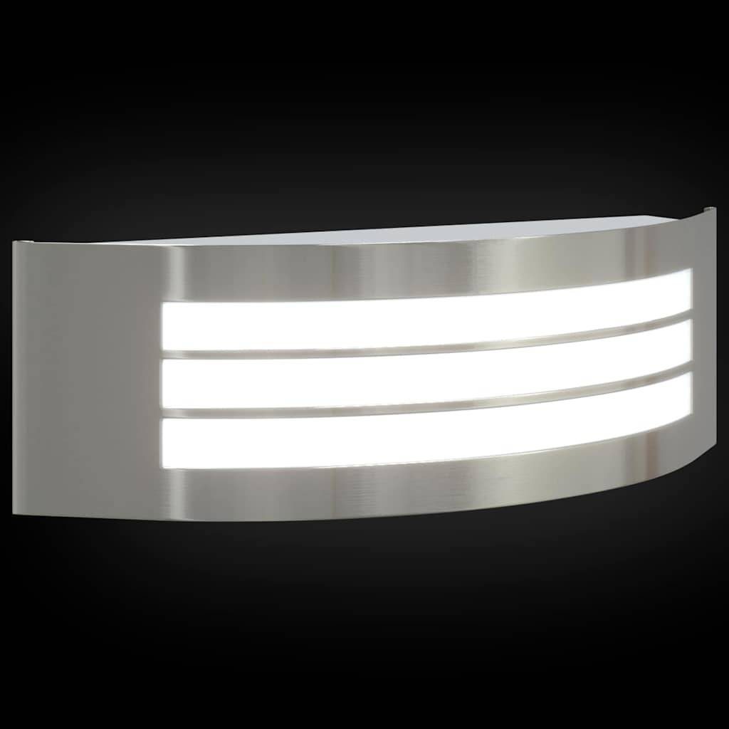 Applique murale extérieure - Lampe murale extérieure Argent 32 x 10 x 10 cm g245 - Image 9