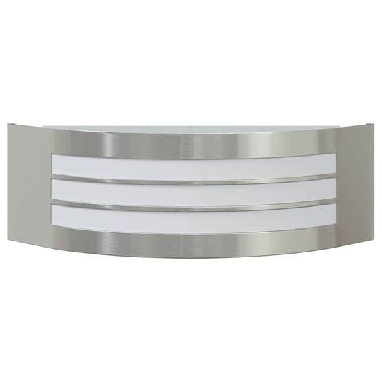 Applique murale extérieure - Lampe murale extérieure Argent 32 x 10 x 10 cm g245 - Image 3