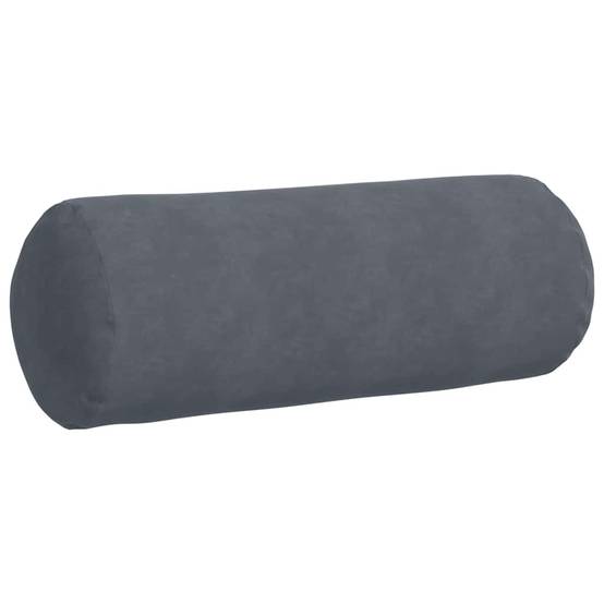 Coussins de Soutien Géants en Velours Côtelé x2 Moelleux et Lavables pour Déco Intérieur Gris Foncé 25x70 cm – ComfortXL Outdoor Living - Image 5
