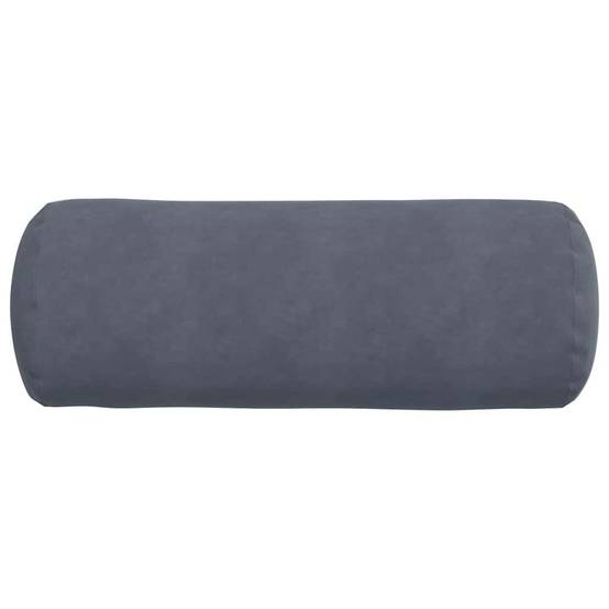 Coussins de Soutien Géants en Velours Côtelé x2 Moelleux et Lavables pour Déco Intérieur Gris Foncé 25x70 cm – ComfortXL Outdoor Living - Image 6