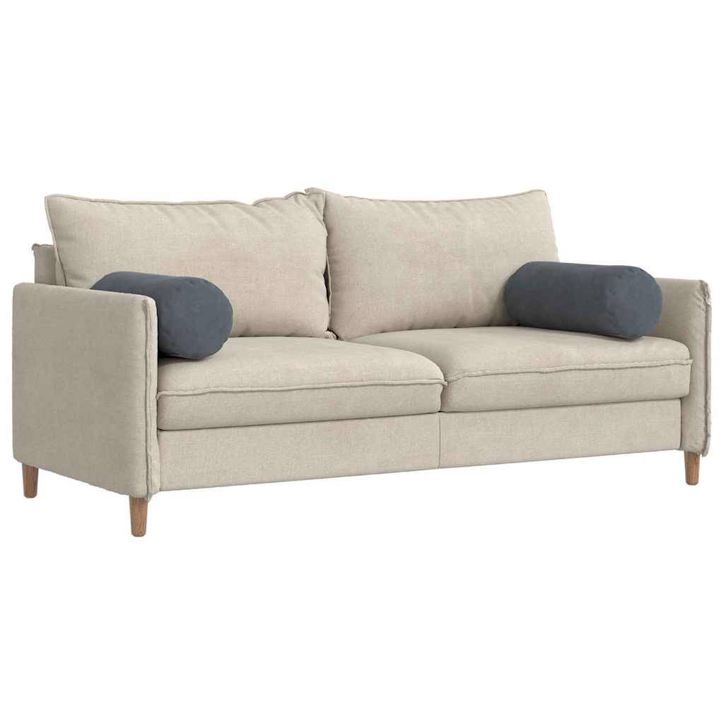 Coussins de Soutien Géants en Velours Côtelé x2 Moelleux et Lavables pour Déco Intérieur Gris Foncé 25x70 cm – ComfortXL Outdoor Living - Image 3