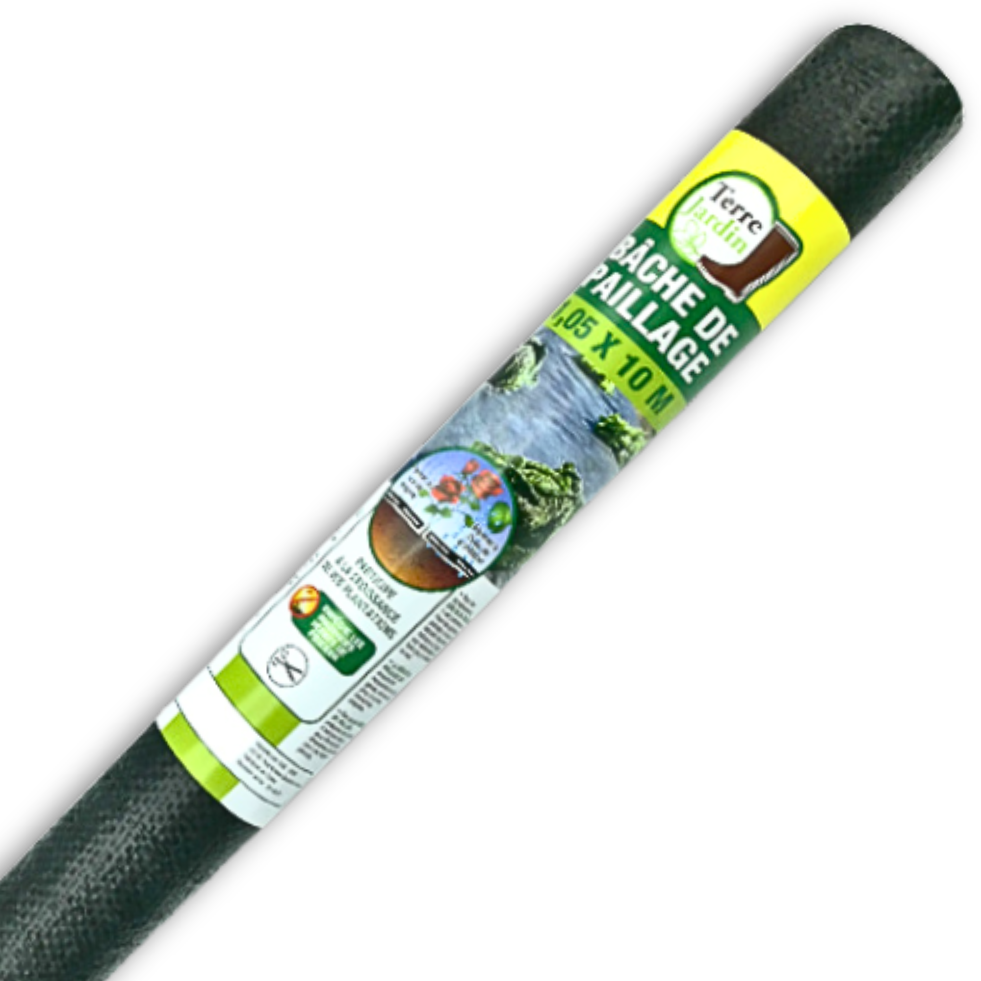 Terre Jardin - Bâche de paillage 10 mètres 90 g/m2 - Image 1