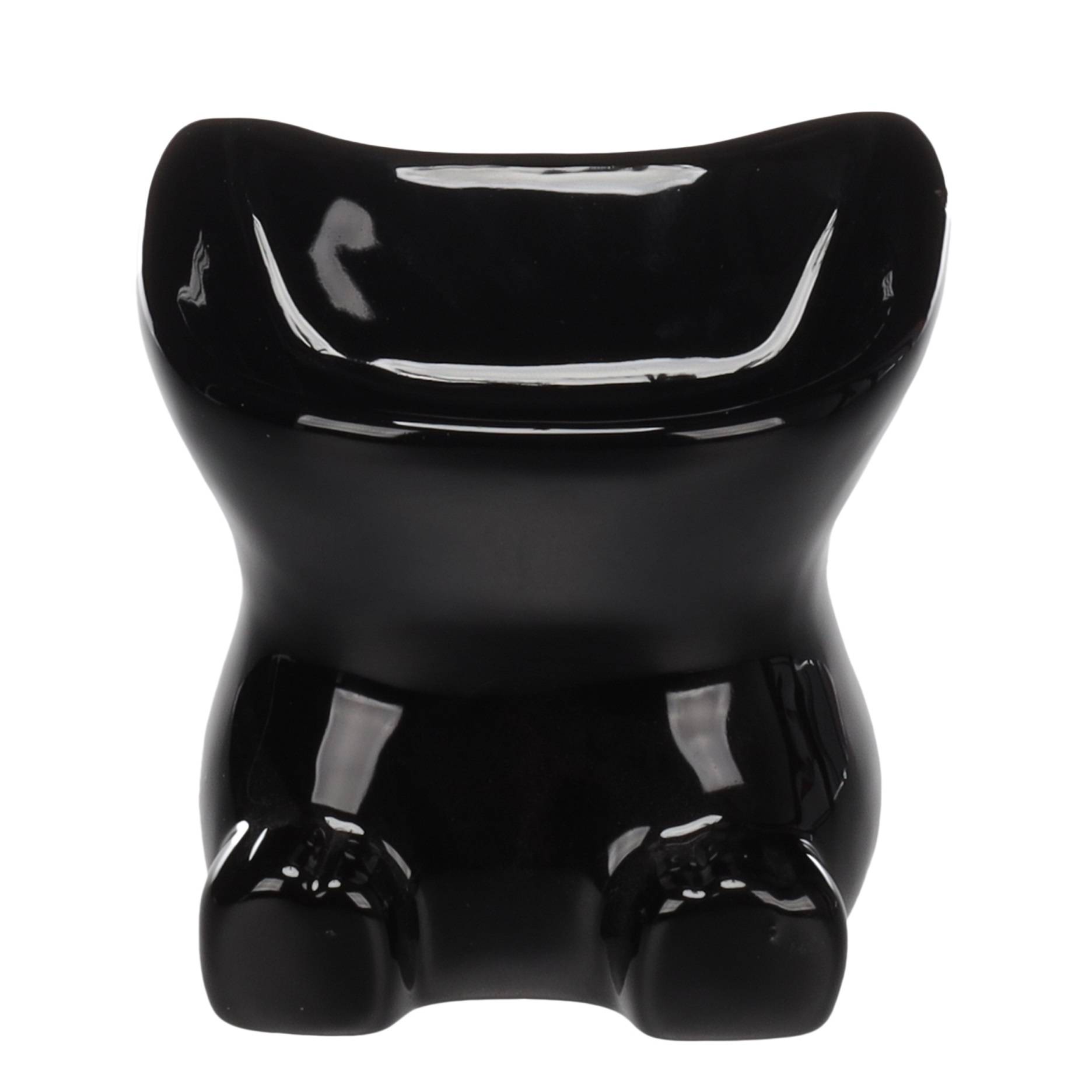 Gamelle pour chat 12 cm Dobby noir - Image 3