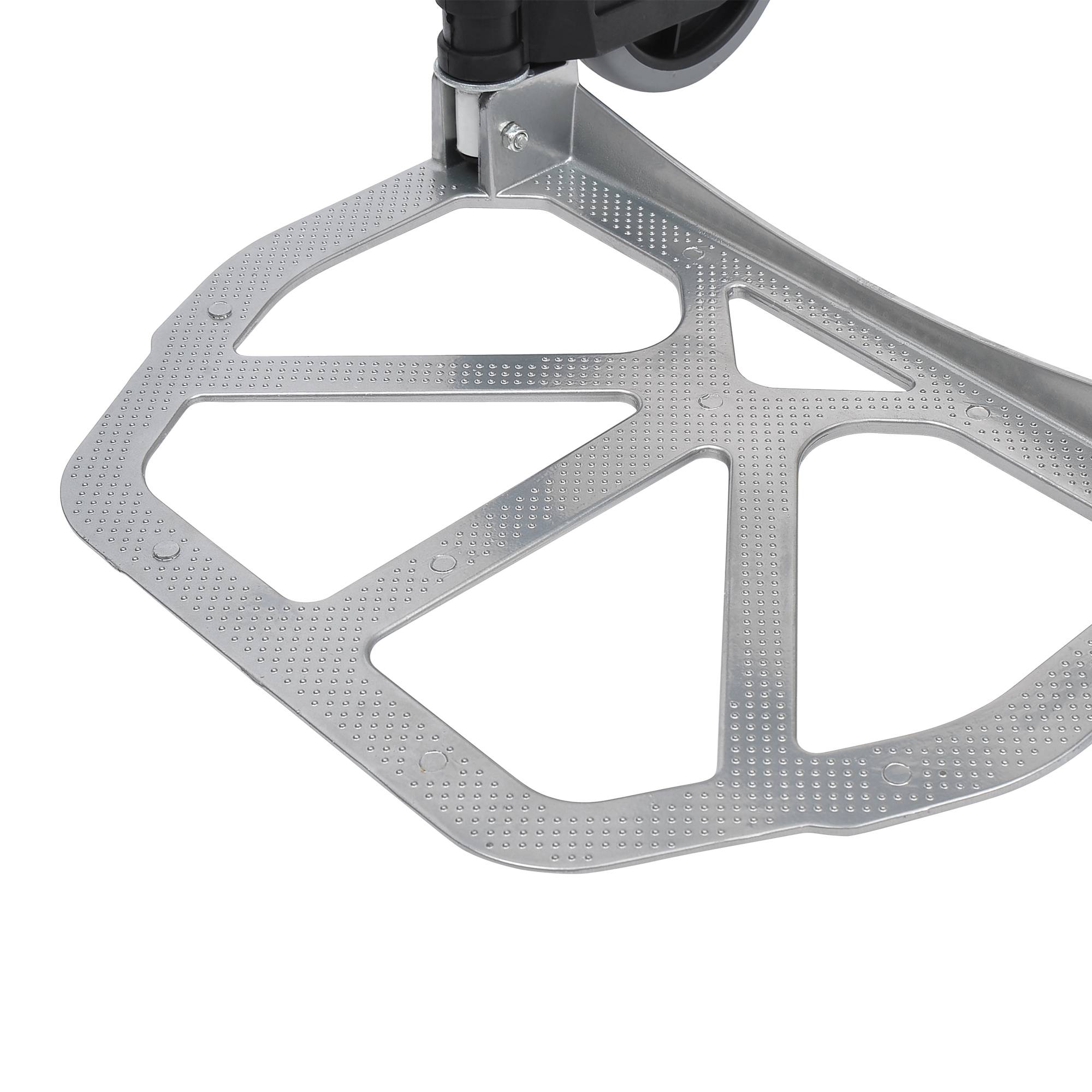 ComfortXL - Diable de manutention pliable en aluminium argent 41 x 38,5 x 100 cm pour cartons et déménagement charge 70 kg - Image 9