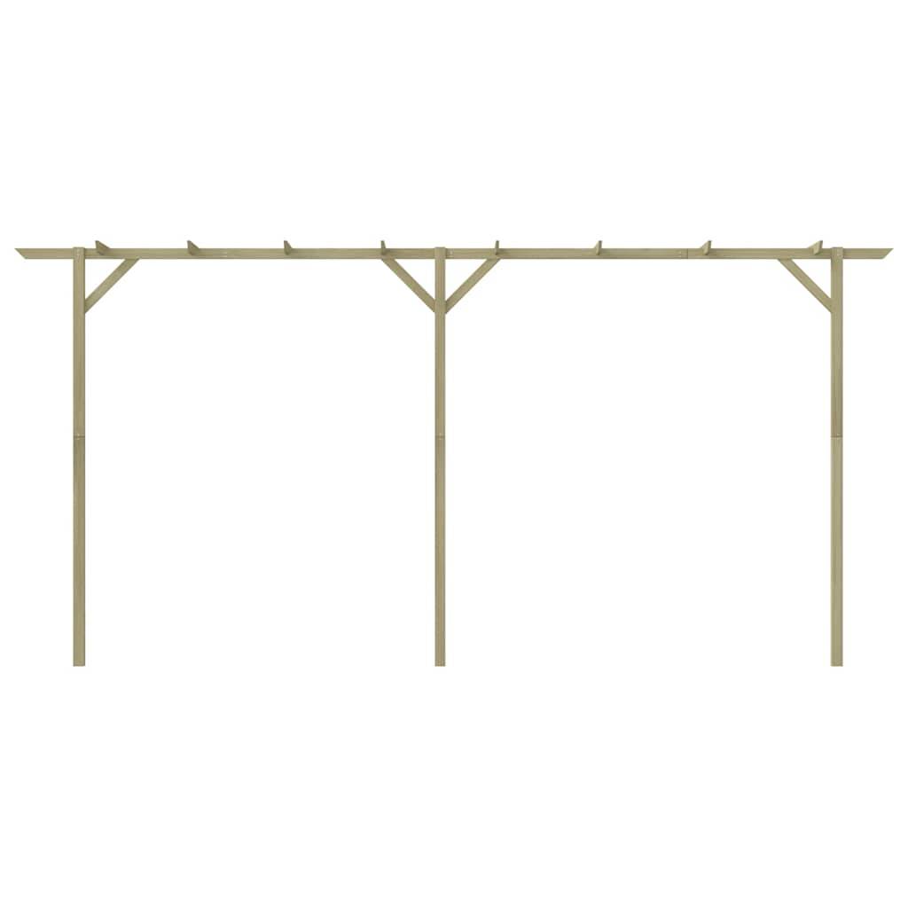 Vidaxl - Pergola de jardin 410 x 40 x 203 cm Bois vidaXL 41664 - Image 9
