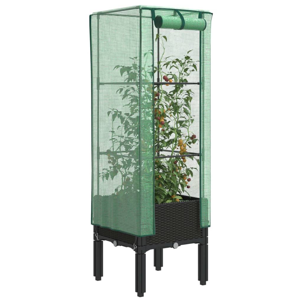 Prolenta Premium - Jardinière polypropylène noir 40 x 40 x 44 cm - Prolenta premium p336.8 - Image 2