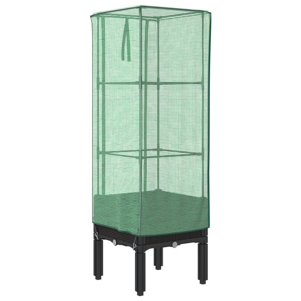 Prolenta Premium - Jardinière polypropylène noir 40 x 40 x 44 cm - Prolenta premium p336.8 - Image 6