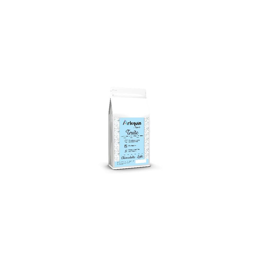 CROQUETTE CHIEN SANS CÉRÉALES LIGHT ARLEQUIN ORIGINELLE SAUMON TRUITE 12 kg