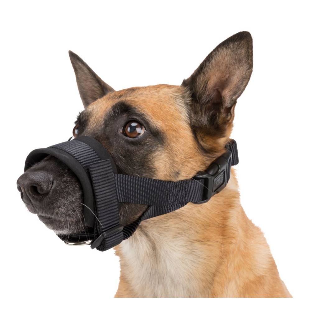 Trixie - Muselière sangle taille L-XL pour chien Bouvier Bernois, Golden Retriever. - Imagen 2
