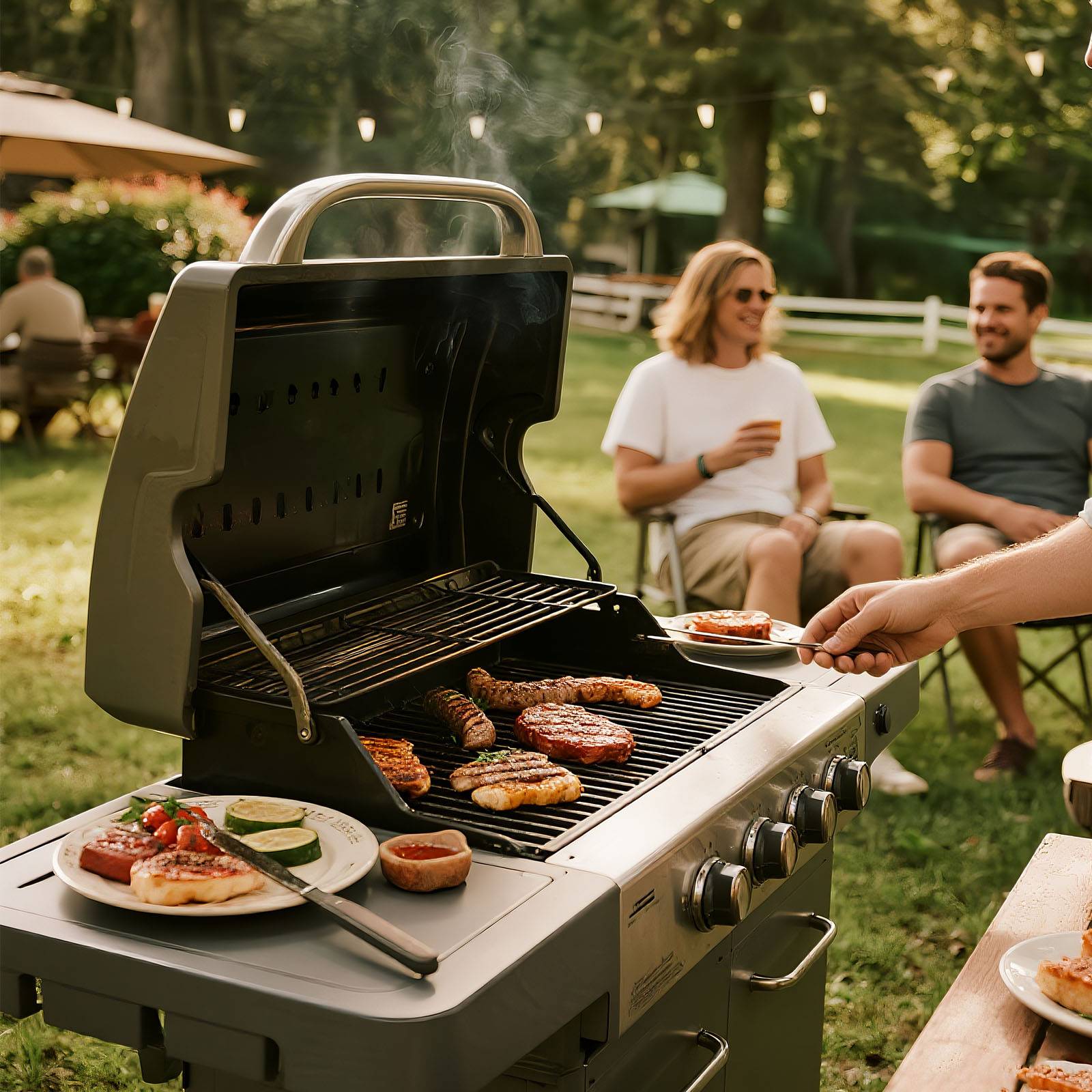 Vevor - VEVOR Barre Cache-brûleur pour Barbecue 39 cm pour Weber Spirit I/II Séries 300 - Image 8