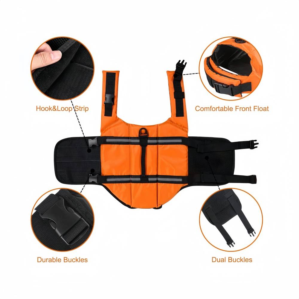 Gilet de sauvetage pour chien M IntiMeg - Image 4
