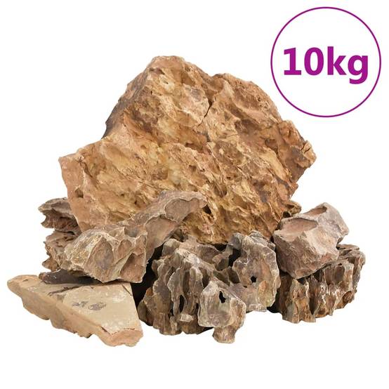 Pierres du Dragon Roche Naturelle Décoration Aquarium Aquascaping Terrarium 5-30 cm 10 kg - ComfortXL Outdoor Living - Image 2
