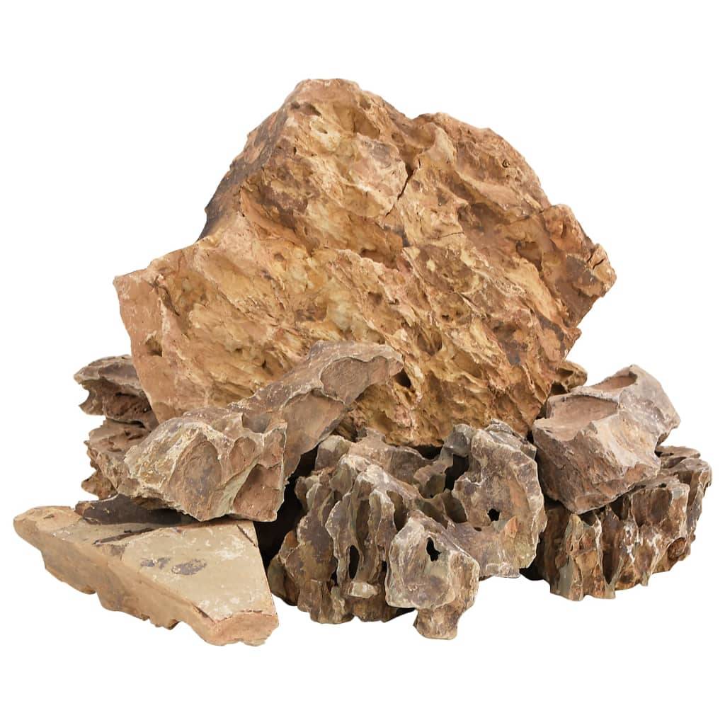 Pierres du Dragon Roche Naturelle Décoration Aquarium Aquascaping Terrarium 5-30 cm 10 kg - ComfortXL Outdoor Living - Image 3