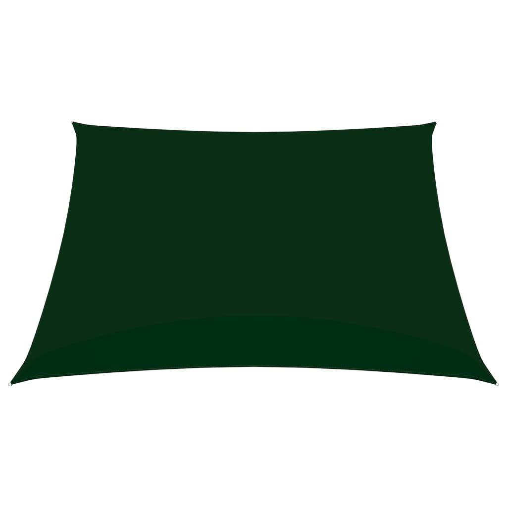 Helloshop26 - Voile d'ombrage tissu oxford carré 4 x 4 m vert foncé - Imagen 2