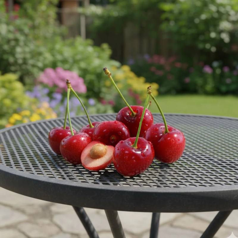 Cerisier nain Chérie Cherry - Nains de jardins® - Bon rendement - Pot de 5L - 40/80 cm - De 1,50 m à 2,00 m - Image 3