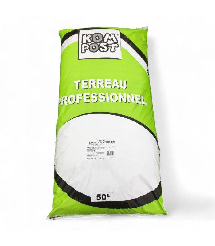 Substrat plantation mycorhizé, sac 50l, croissance et protection - PRO443 - Image 1