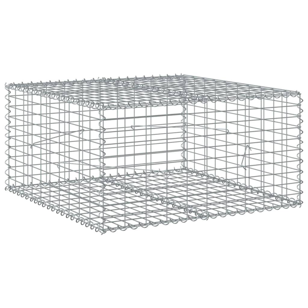 Mur Gabion Acier Galvanisé pour Aménagement Jardin 100x100x50 cm – ComfortXL Outdoor Living - Image 5