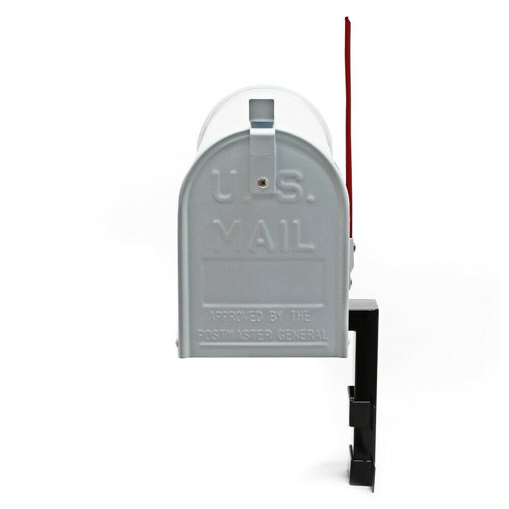 Helloshop26 - Us mailbox boite aux lettres design américain blanc montage au mur poste - Imagen 2