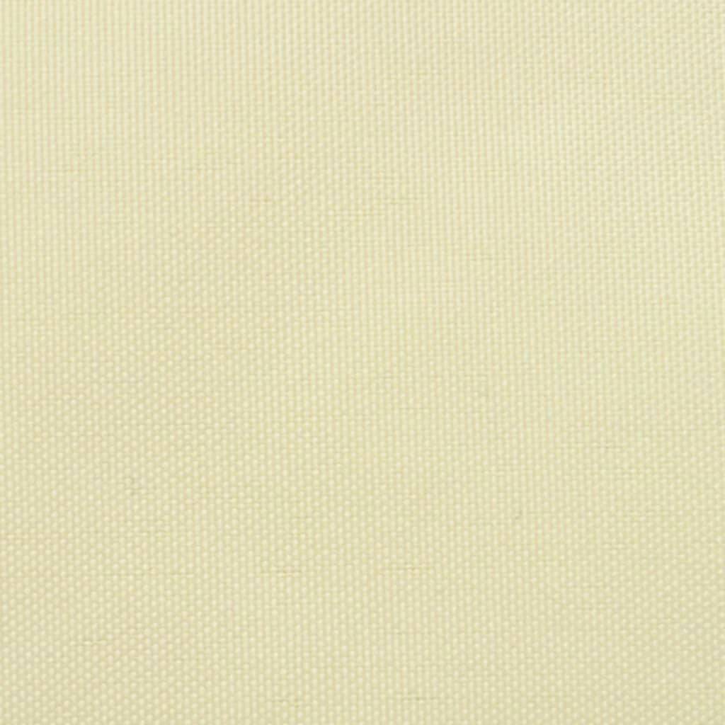 Helloshop26 - Parasol en tissu oxford carré 3,6 x 3,6 m crème - Imagen 2