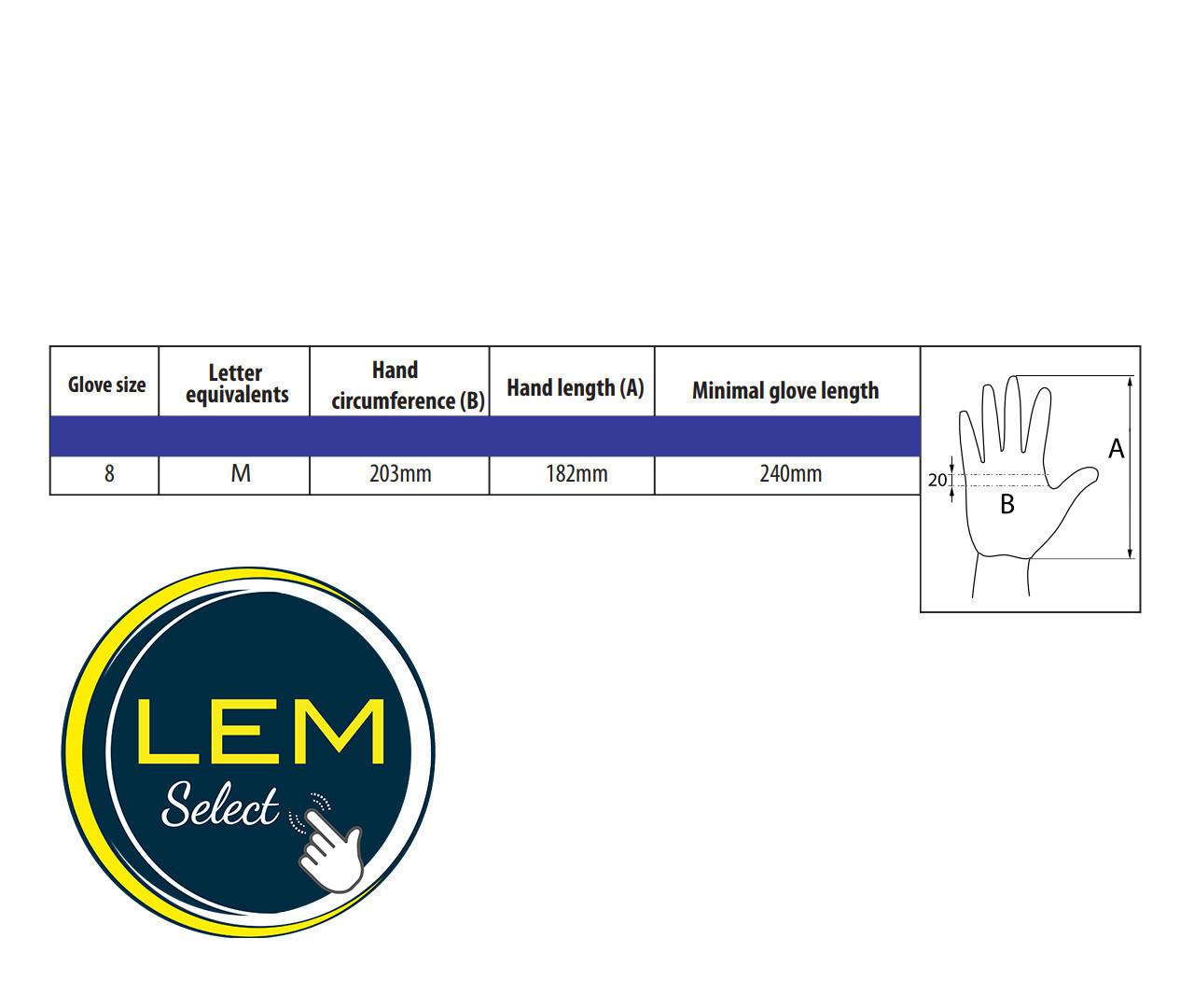Lem Select - Lot de 3 paires de gants pour le jardinage en polyuréthane "Pure Pretty" Taille 8 - Imagen 3