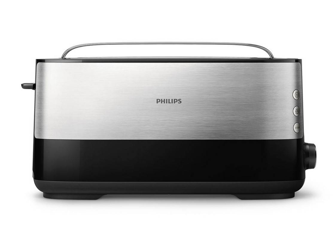 Philips - Grille-pains 1 fente 1030w noir/inox HD2692/90 Philips - Image 1