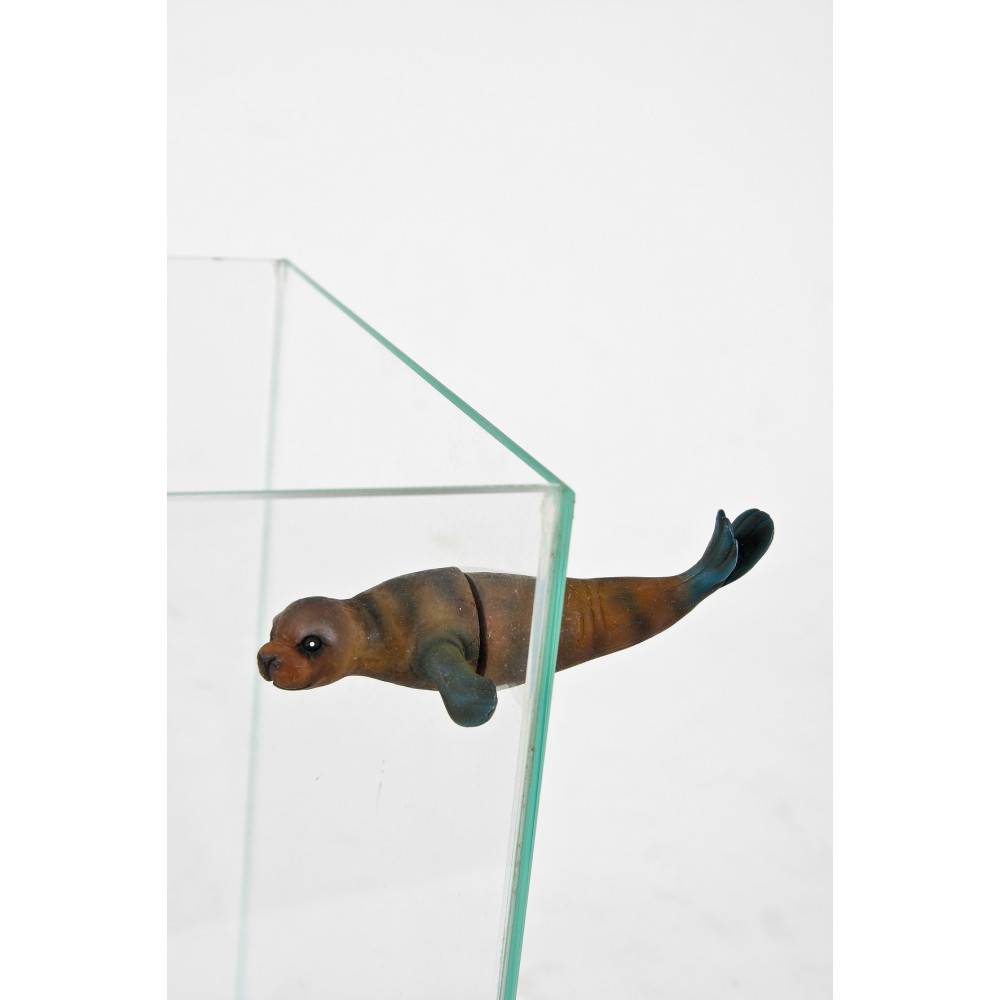 Zolux - Décoration forme otarie magnétique pour aquariums - Imagen 2