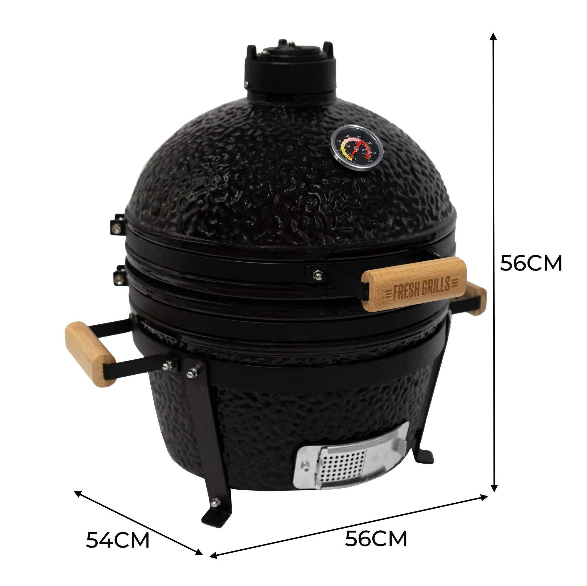 Monstershop - Barbecue au Charbon de Bois Kamado 40,6cm - Imagen 5