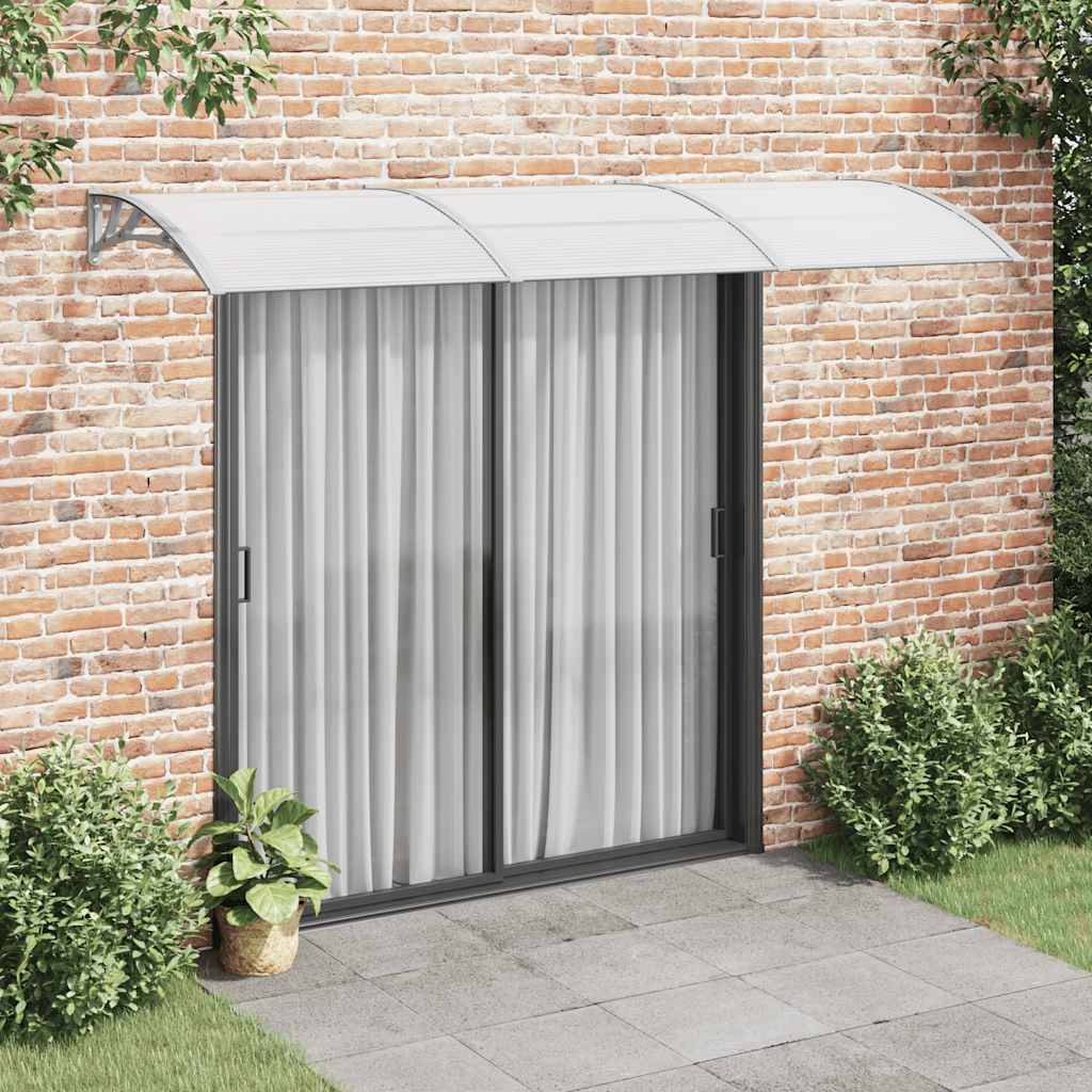 Maison Chic - Store banne | Auvent de porte Gris 300x75 cm Polycarbonate Maison Chic - Image 2