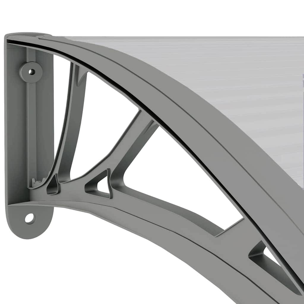 Maison Chic - Store banne | Auvent de porte Gris 300x75 cm Polycarbonate Maison Chic - Image 6