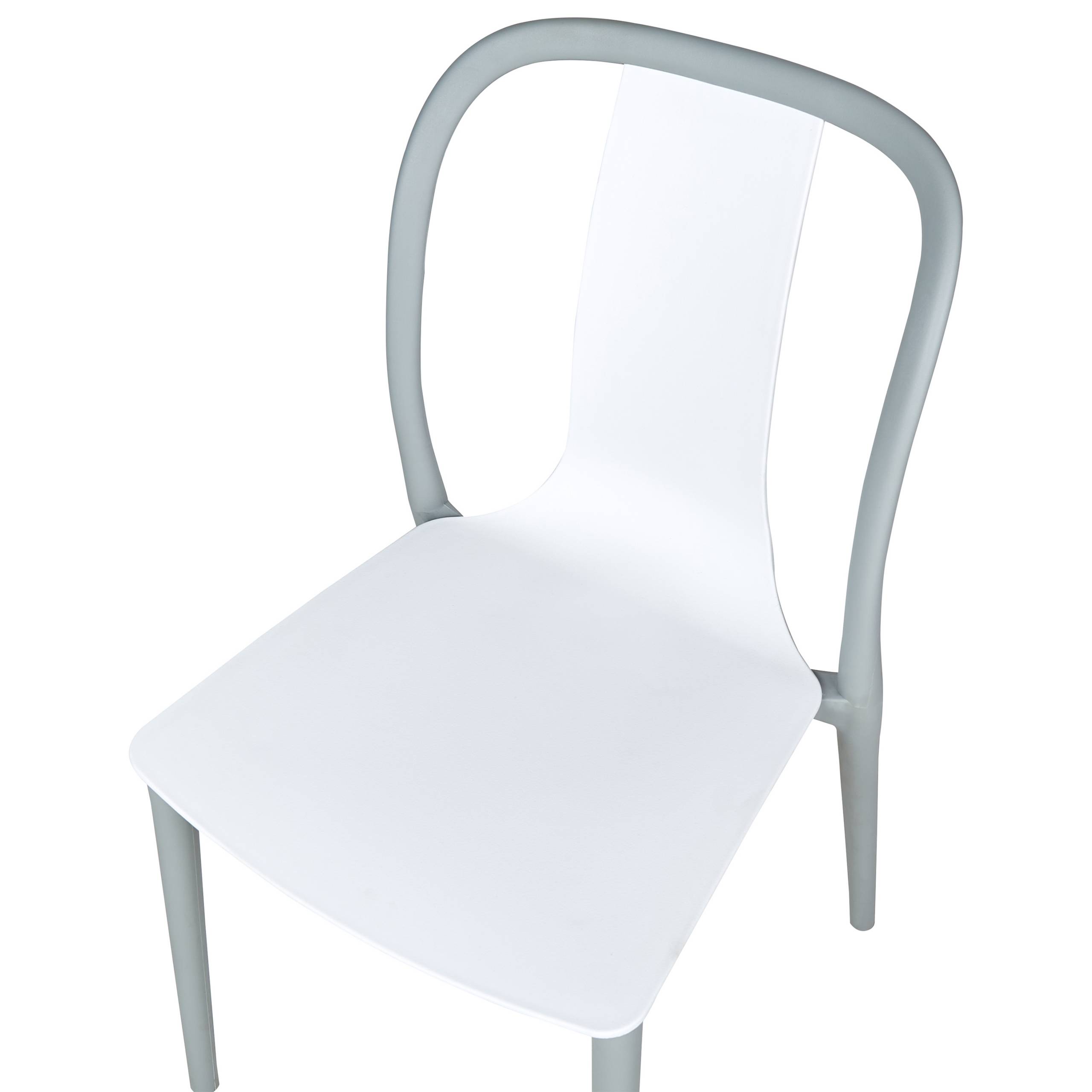 Beliani - Chaise de jardin Matière synthétique Blanc SPEZIA - Beliani - Imagen 7