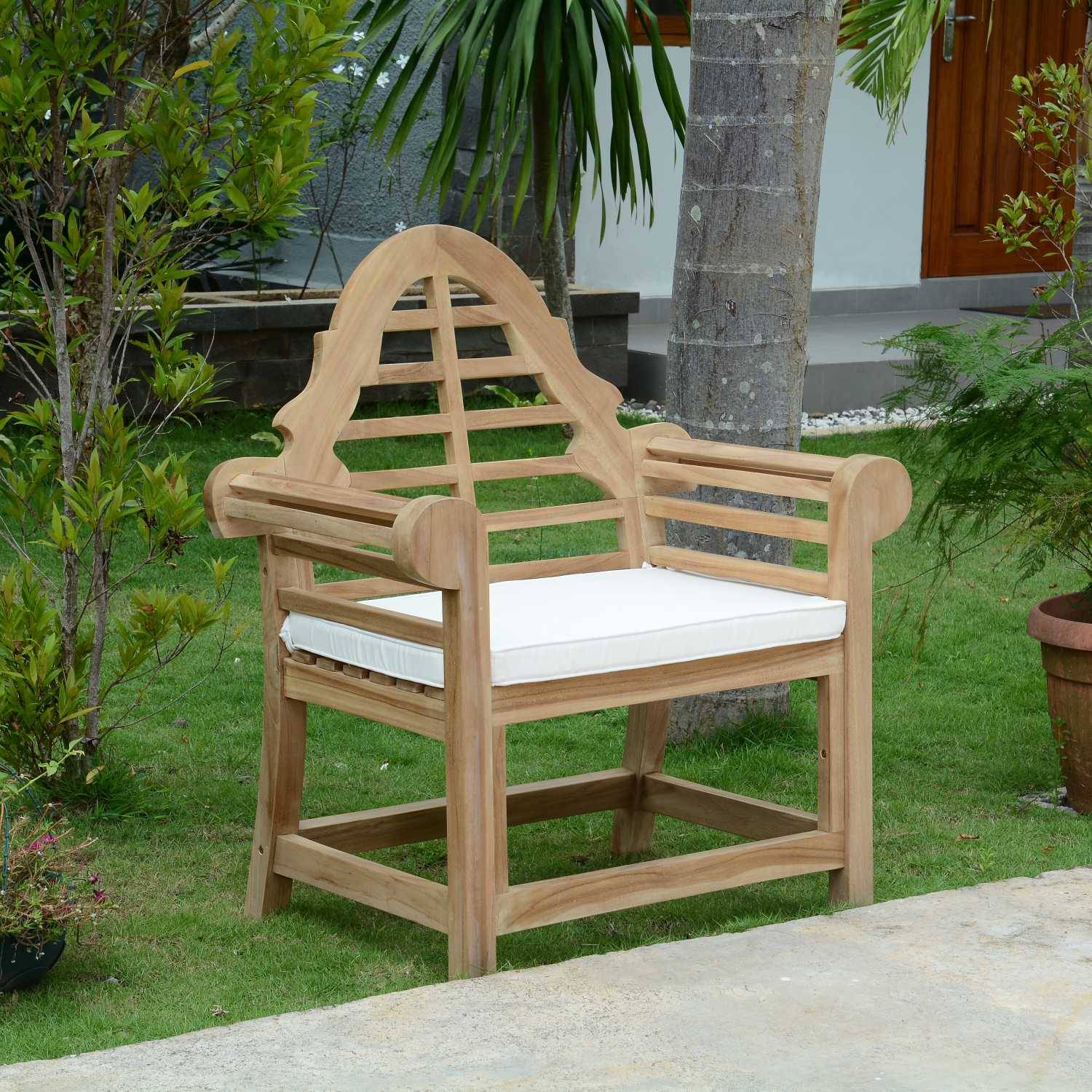 Coussin Crème pour fauteuil Marlborough - TECK'Attitude - Image 2