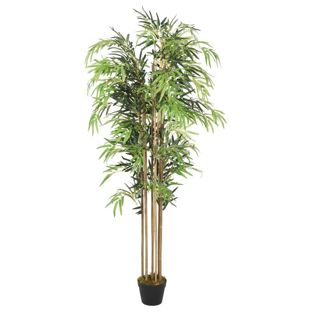 Vidaxl - Bambou artificiel 1605 feuilles 180 cm vert - Image 1