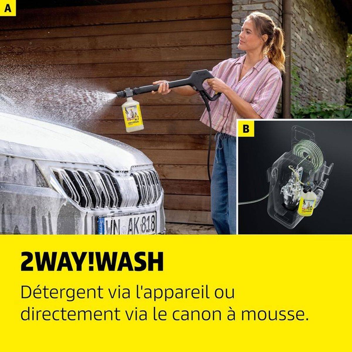 Nettoyeur haute pression KARCHER K 4 Comfort Premium - 420 L/h - 1800 W - 130 bar - Image 9