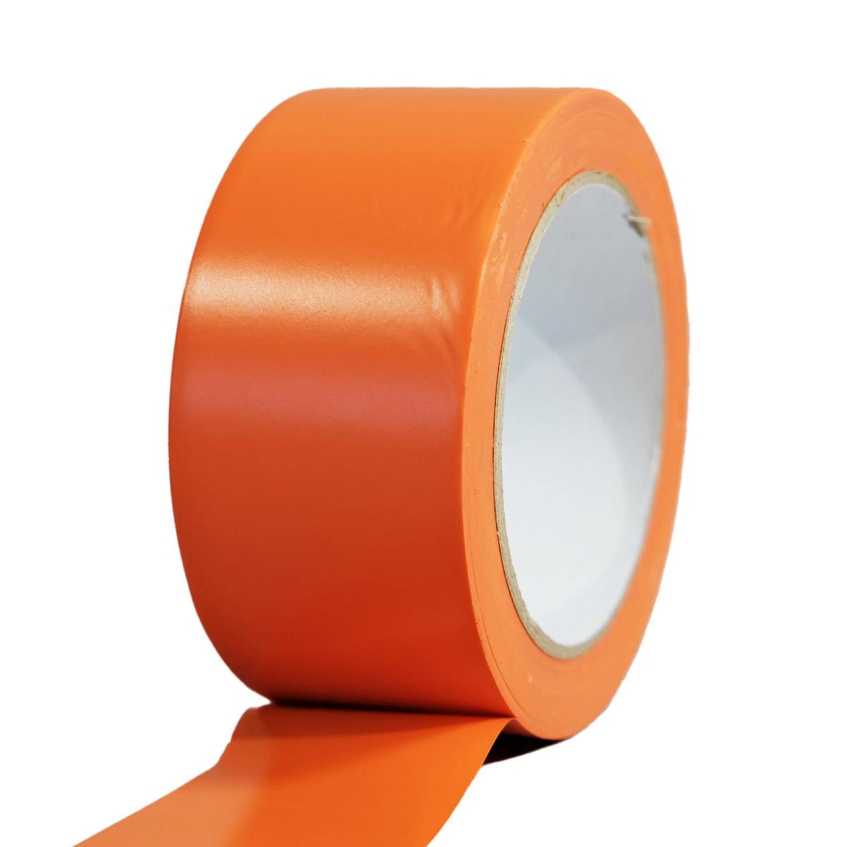 Lot de 360 Rubans adhésifs PVC orange bâtiment 50 mm x 33 m - Rouleau adhésif de chantier orange TECPLAST - Image 3