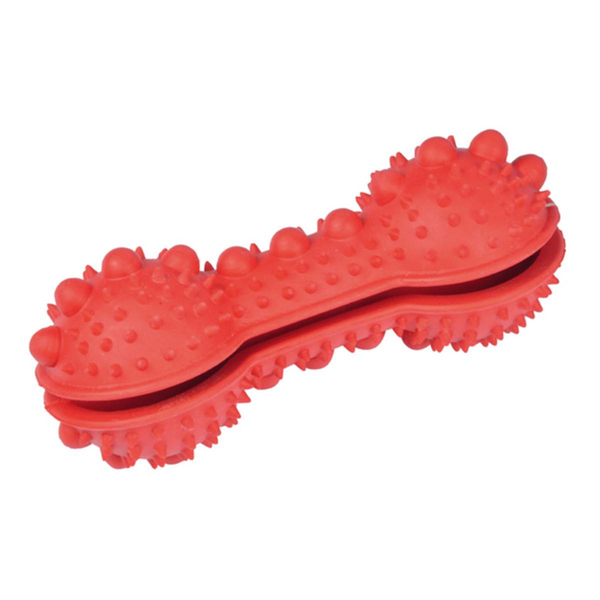 Love Story - Jouet pour Chien "Distributeur Croquettes" 15cm Rouge - Image 1