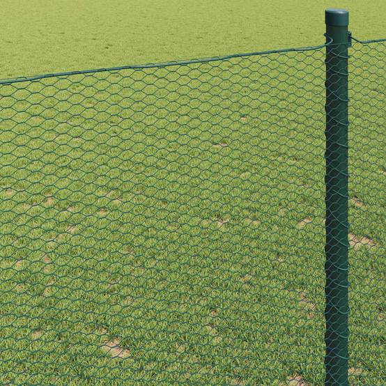 Clôture hexagonale PVC vert 50 x 1.2 m, Poids :15kg - PANGIVO - Image 4