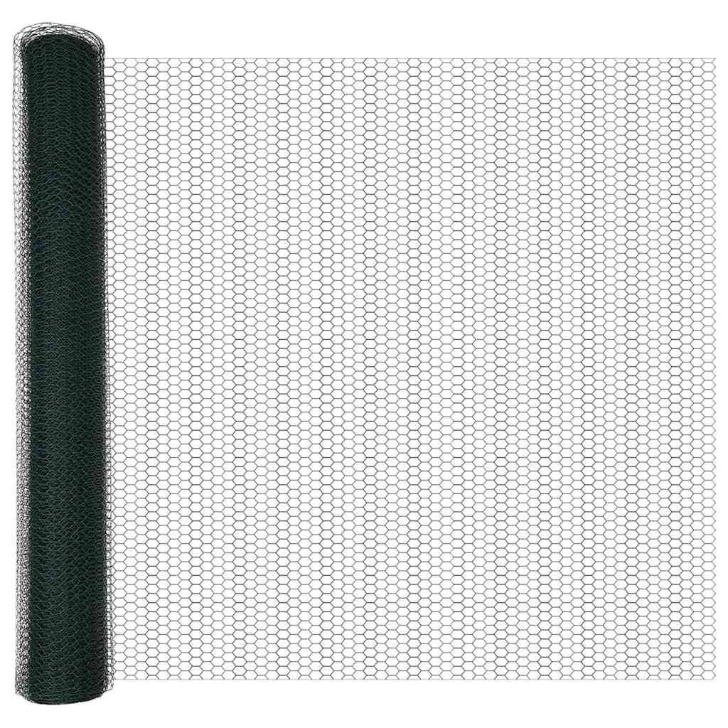 Clôture hexagonale PVC vert 50 x 1.2 m, Poids :15kg - PANGIVO - Image 5