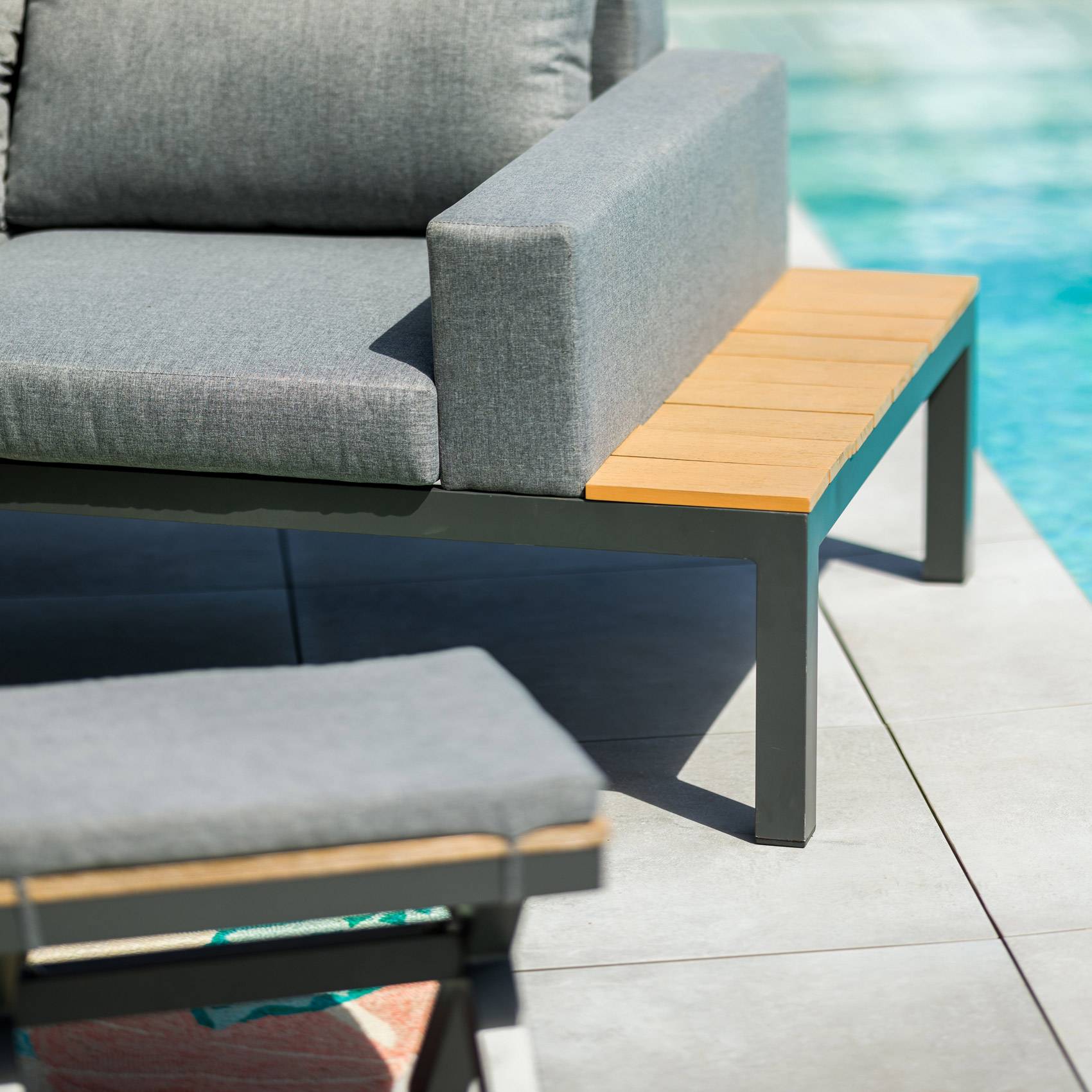 Salon bas détente/repas de 8 places - JARDILINE - Imagen 4
