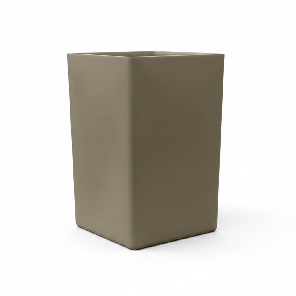 Pot de fleur carré suerte h 67 cm-plast'up rotomoulage - Image 2