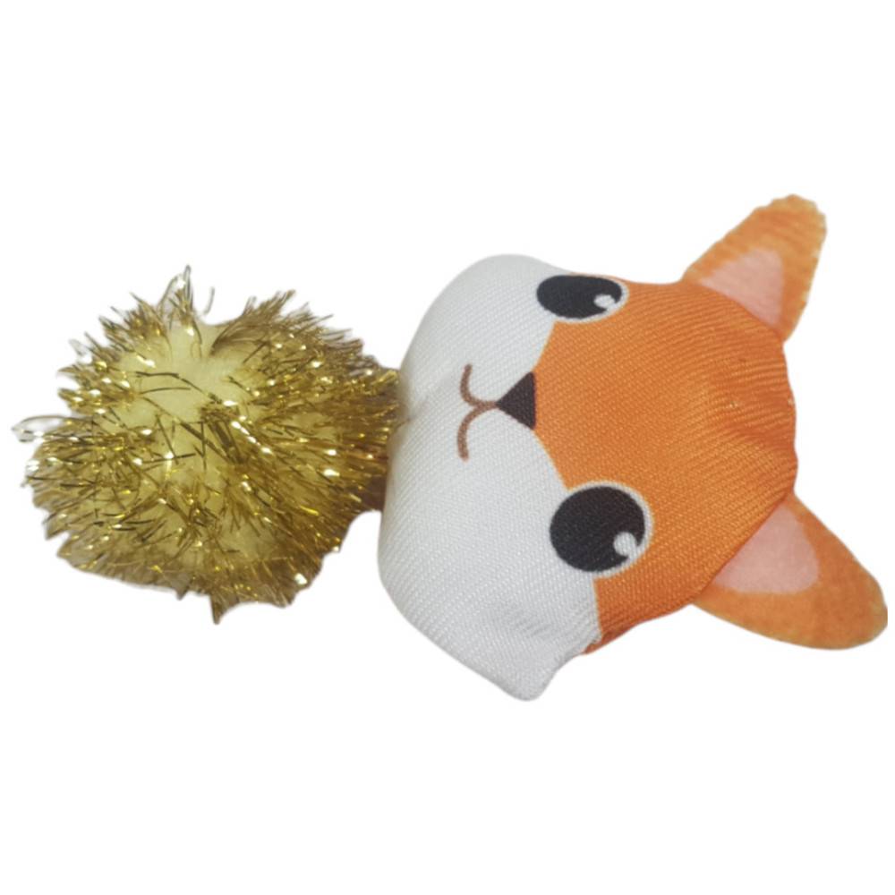jeux chat Lovely renard Taille 8 x 6 cm x 2.5 cm avec catnip - Imagen 4