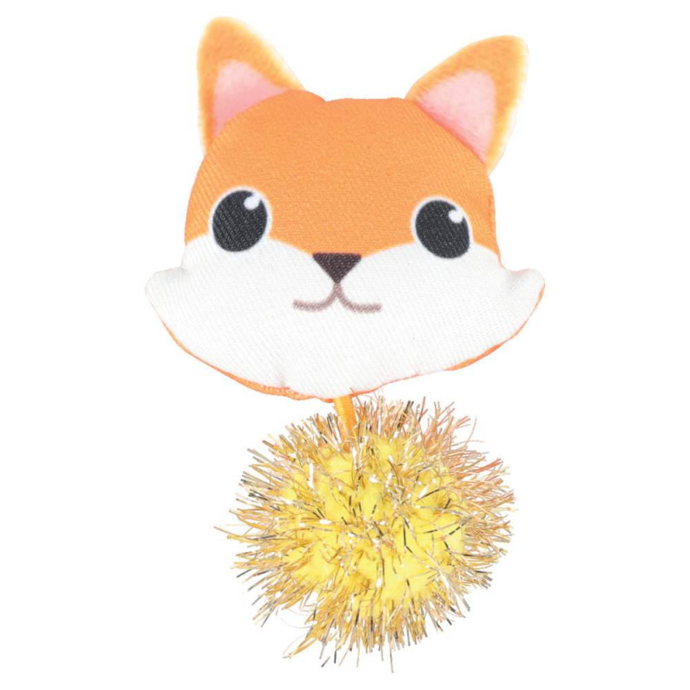 jeux chat Lovely renard Taille 8 x 6 cm x 2.5 cm avec catnip - Image 1