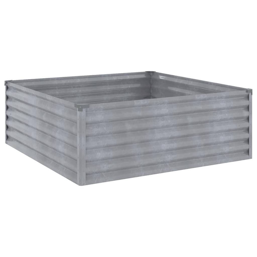 ComfortXL - Carré potager bas Acier Corten pour jardin potager Rouillé 100x100x36 cm – ComfortXL Outdoor Living - Image 3