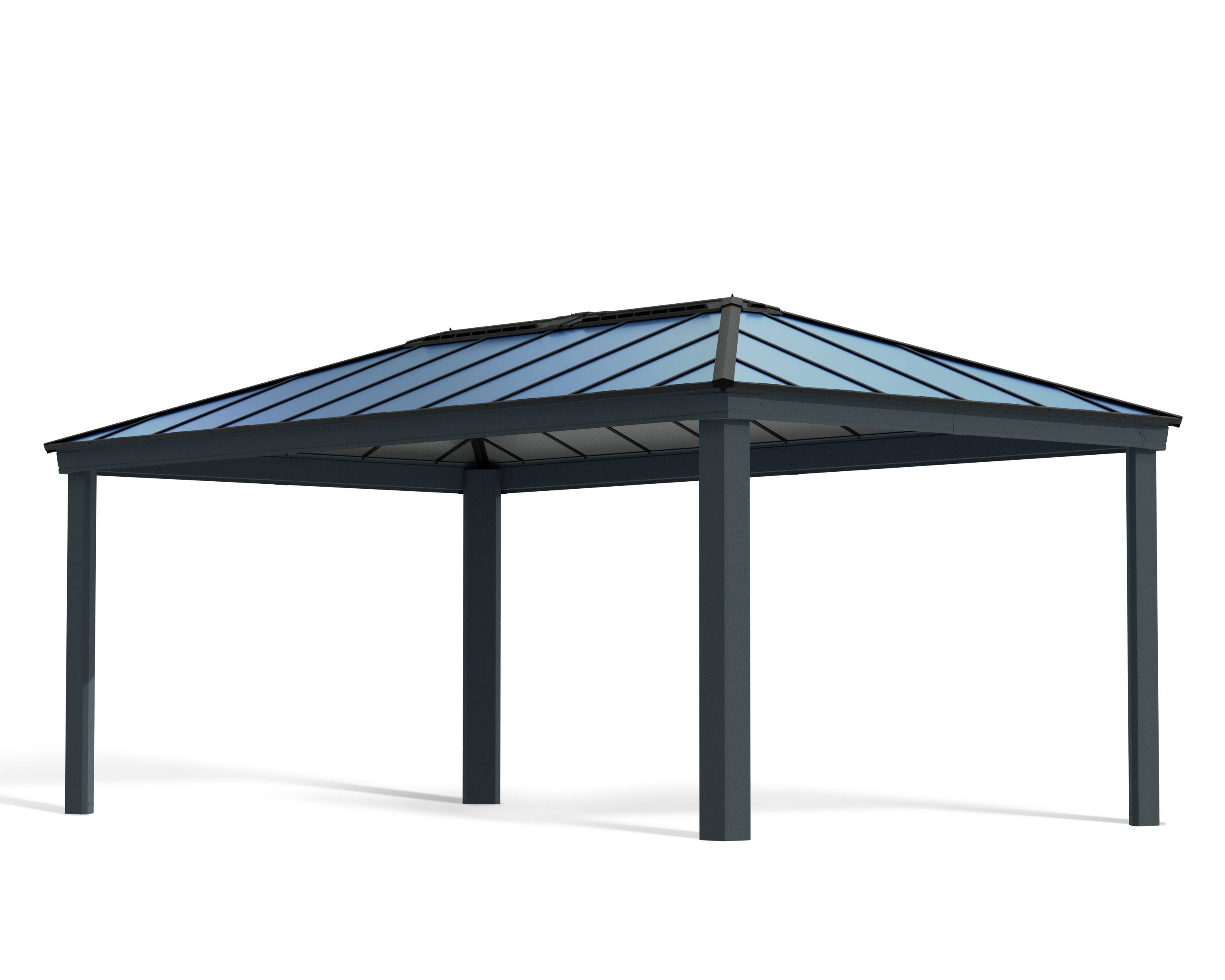 Canopia by Palram - Canopia Tonnelle de jardin Dallas 3,6X6 Gris - Imagen 1