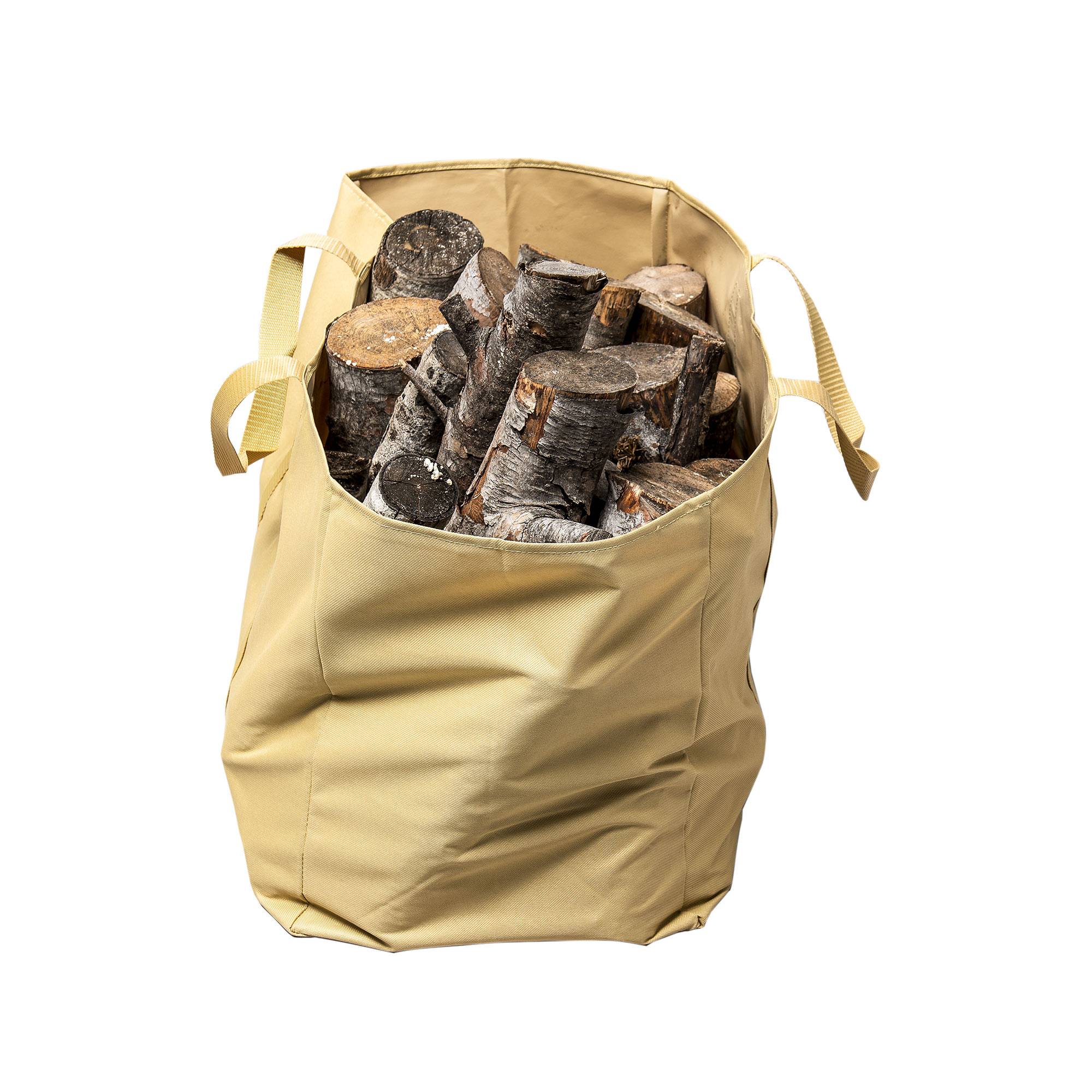 Sac porte bûches polyester WERKA PRO - Beige - Image 3